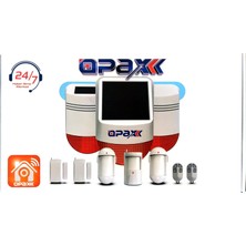 OPAX Bgr-12 Wıfı Kablosuz Siren Alarm Sistemi Mobil Uygulamalı