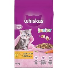 Whiskas Junior Tavuklu Yavru Kedi Maması 1.9 Kg