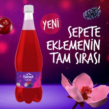 Sırma Karma Karadut ve Kiraz Çiçeği Aromalı Vişneli Doğal Maden Suyu 1 L