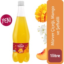 Sırma Karma Mango ve Mürver Çiçeği Aromalı Şeftalili Doğal Maden Suyu 1 L