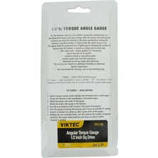 Vıktec Tork Açı Ölçer 1/2" VT01108