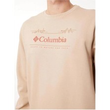 Columbia Csc M Nature And Back Crew Deve Tüyü Erkek Sweatshirt