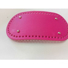Sultan Deri Çanta Tabanı 12X25 cm Rivetli Oval