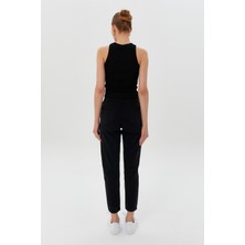 Nish&Chic Gabardin Mom Jean Pantolon