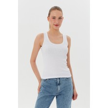 Nish&Chic Taşlı Fitilli Atlet