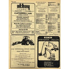 Hasyılmaz Izmir 1982-1983 Meslek Reklam Ilanı Efemera S223