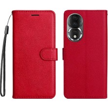 Manyi Mall Onur 80 5g Iş Cüzdan Telefon Kılıfı Için Flip Case Yüksek Kalite Deri (Yurt Dışından)