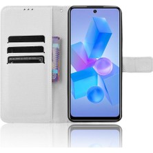 Manyi Mall Infinix Sıcak 40 Pro 4g Kart Tutucu Manyetik Cüzdan Kapak Kickstand Için Kılıf (Yurt Dışından)