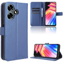 Infinix Sıcak Case Manyetik Cüzdan Kapak Kickstand Kart Tutucu Için Kılıf (Yurt Dışından)