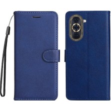 Manyi Mall Huawei Nova 10 Için Flip Case Klasik Düz Renk Iş Cüzdan Telefon (Yurt Dışından)