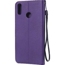 Manyi Mall Kart Yuvası ile Huawei Y9 2019 Için Flip Case Iş Cüzdan Telefon Kılıfı (Yurt Dışından)