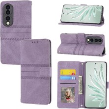 Manyi Mall Onur 70 Pro Için Flip Case Kickstand Cüzdan Kılıf Pu Deri Manyetik (Yurt Dışından)