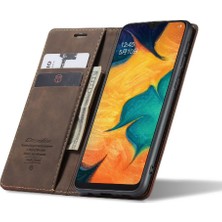 Manyi Mall Samsung Galaxy A40S Için Flip Case/samsung Durumda Kart Yuvası Kickstand Flip Folio (Yurt Dışından)