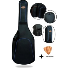 Ibanez Uyumlu Yüksel Korumalı Profesyonel Gigbag Elektro Gitar Kılıfı + Ahşap Pena