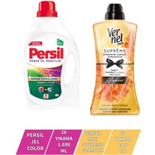 Persil Vernel Supreme Glamour 1,2l  + Persil Color Jel 26 Yıkama