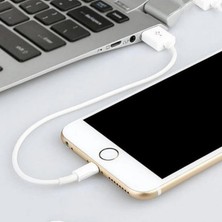 Nettech iPhone Uyumlu Lightning Şarj ve Data Kablosu (Beyaz)