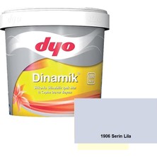 Dyo Dinamik Iç Cephe Boyası 15 Lt Serin Lila
