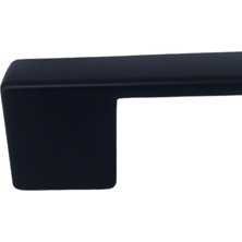 Glaswen 12 Adet Marmara Kulp 128 mm Siyah Mutfak Kulpu Çekmece Dolap Kapak Kulbu Metal  Mobilya Dolabı Kulpları
