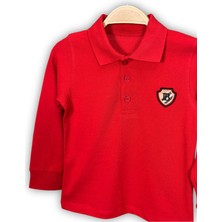 Matu Official Brabuss Erkek Çocuk Polo Yaka Uzun Kollu Pike Okul Tshirt