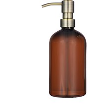 Yaci Shop No.15 Tarzı Plastik Dolum Sabunluk Şişesi Paslanmaz Çelik Pompa ile Lüks Görünüm Misafir Odası Dekorasyon Losyon Şampuan Saç Kremi Gövde (Yurt Dışından)