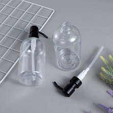 Yaci Shop No.15 Tarzı Plastik Dolum Sabunluk Şişesi Paslanmaz Çelik Pompa ile Lüks Görünüm Misafir Odası Dekorasyon Losyon Şampuan Saç Kremi Gövde (Yurt Dışından)