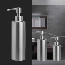 Yaci Shop 250 ml Tarzı Paslanmaz Çelik Tezgah Lavabo Sabunluk Yüksek Li Banyo El Bulaşık Losyonu Şişe Konteyner Hafif Taşınabilir (Yurt Dışından)