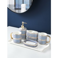 Yaci Shop Bordo Tarzı Diğer Iskandinav Banyo Aksesuarları Mutfak Sabunluk Sıvı Sabunluklar Seramik Losyon Pompalı Şişe Şampuan ve Saç Kremi Için (Yurt Dışından)