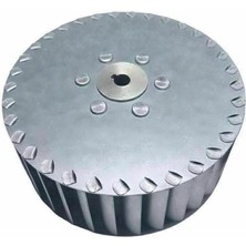 Orfan Çap 160 Boy 75 Delik 8 mm Sağ Yön Radyal Fan Pervanesi