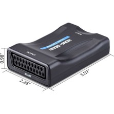 Wiberc  HDMI To Scart Av Video Dönüştürücü Adaptör