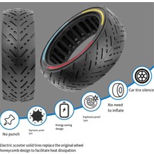 Guitar Elektrikli Scooter 8.5x2.5 Inç Iç Petek Katı Lastik Mini ve Speedway Leger Aksesuarları Siyah (Yurt Dışından)