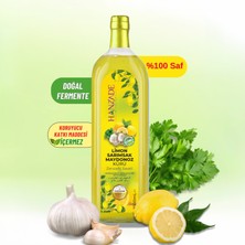 Hanzade Bitkisel Limon Sarımsak Maydanoz Kürü 1 Litre Cam Şişe