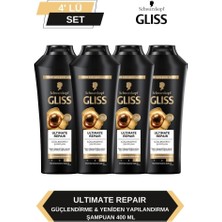 Gliss Ultimate Repair Şampuan 400ML x 4'lü Set