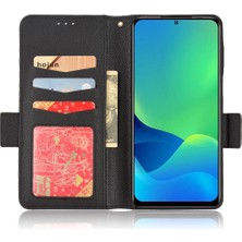 Mays Shop Ulefone Not 13P Yan Toka Kart Yuvaları Için Kılıf Tutucu Manyetik Pu Cüzdan (Yurt Dışından)