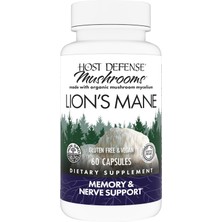 Host Defence Lions Mane Mushrooms Brain Health Focus Memory Function Immune Nervous System Support