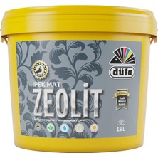 Düfa Zeolit İpek Mat İç Cephe Duvar Boyası 1001 Beyaz 15 l