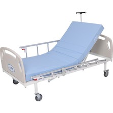 Azka Dual Motor Alüminyum Korkuluklu Hasta Karyolası