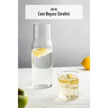 EWS Borosilikat Cam Başucu Sürahisi & Cam Sürahi * 600 ml