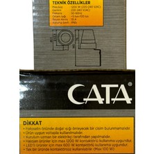 Cata CT-9189 1200W 10A Fotosel (2 Adet)