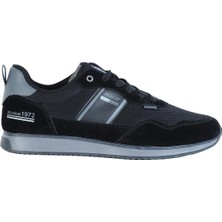 Jagulep Bugatti-File Siyah Erkek Snekaers Spor Ayakkabı