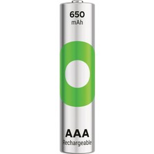 GP Recyko 650 mAh Ni-Mh AAA Size İnce Kalem Pil 2'li Blister