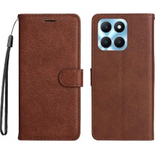 SZY Market Onur Için Flip Case X6A 4g Klasik Düz Renk Iş Cüzdan Telefon Kılıfı (Yurt Dışından)