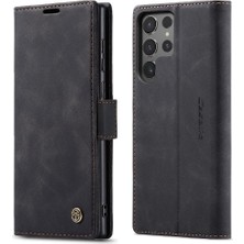 SZY Market Samsung Galaxy S24 Için Flip Case Ultra 5g Flip Folio Kitap Manyetik Kapatma (Yurt Dışından)