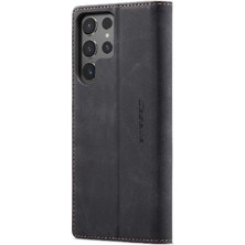 SZY Market Samsung Galaxy S24 Için Flip Case Ultra 5g Flip Folio Kitap Manyetik Kapatma (Yurt Dışından)