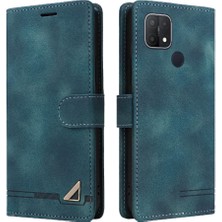 SZY Market Oppo A15 4g Için Flip CASE/A15S Cüzdan Deri Kılıf Darbeye Basit Flip (Yurt Dışından)