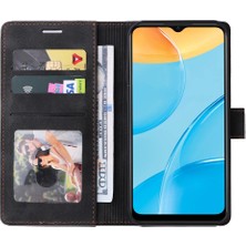 SZY Market Oppo A15 4g Için Flip CASE/A15S Cüzdan Deri Kılıf Darbeye Basit Flip (Yurt Dışından)