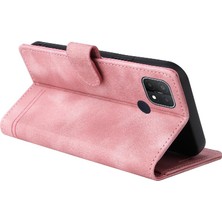 SZY Market Oppo A15 4g Için Flip CASE/A15S Cüzdan Deri Kılıf Darbeye Basit Flip (Yurt Dışından)