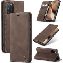 SZY Market Samsung Galaxy Için Flip Case Folio Flip Folio Kitap Vintage Pu Deri Cüzdan (Yurt Dışından)