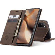 SZY Market Samsung Galaxy Için Flip Case Folio Flip Folio Kitap Vintage Pu Deri Cüzdan (Yurt Dışından)