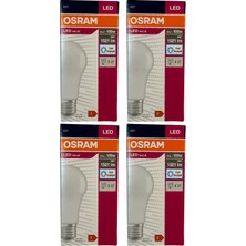 Osram 13W (100W) 6500K (Beyaz Işık) E27 Duylu LED Ampul (4 Adet)