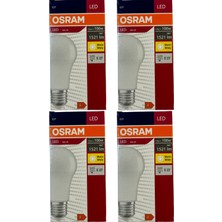 Osram 13W (100W) 2700K (Sarı Işık) E27 Duylu LED Ampul (4 Adet)